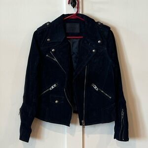 Blank NYC REAL SUEDE Moto Jacket
